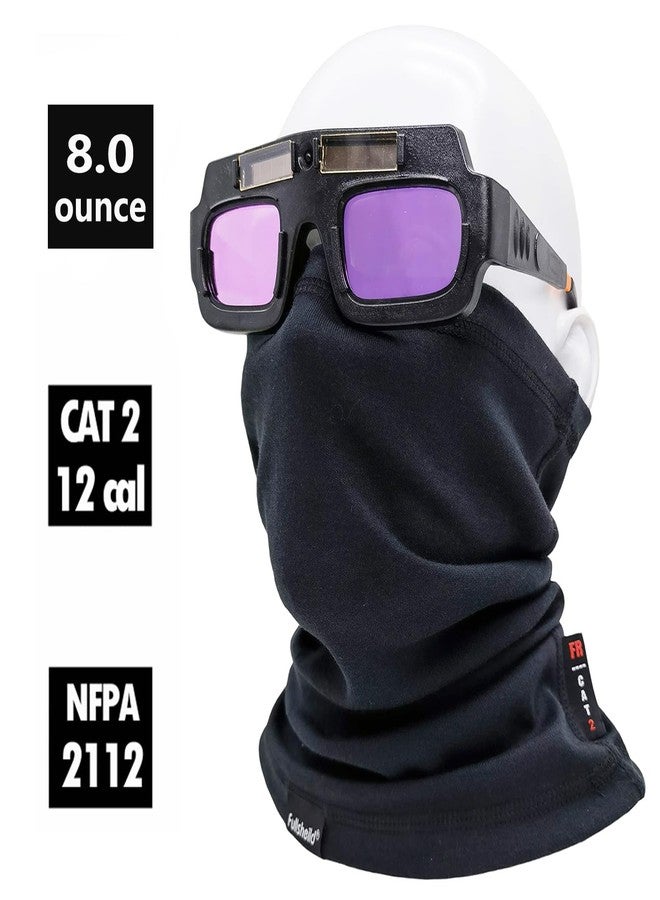 Fullsheild FR Face Mask 12CAL Flame Resistant Full Cover Neck Gaiter Snood for Tactical Motorcycling Welding Hunting Army Military Working Black One size - Image 2